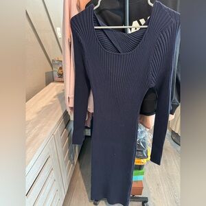 525 Navy Blue Dress
